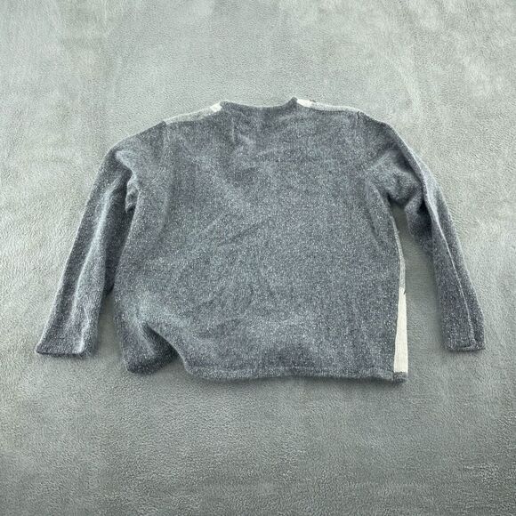 Dressbarn Womens XL Patchwork Silk Angora Blend Cardigan Sweater 3625 - Picture 2 of 7